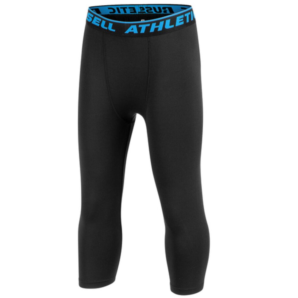 Russell Athletic Boys' Compression 3/4 Tights Sz M (10/12)